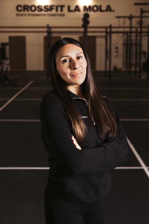 Eli, coach i co-fundadora de CrossFit La Mola, certificada CF-L1