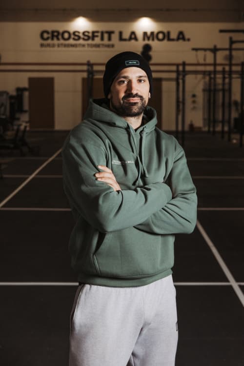 Sergi, head coach i co-fundador de CrossFit La Mola, certificat CF-L2
